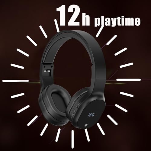 Casque radio FM avec écran LED facile à utiliser et prise 3,5mm