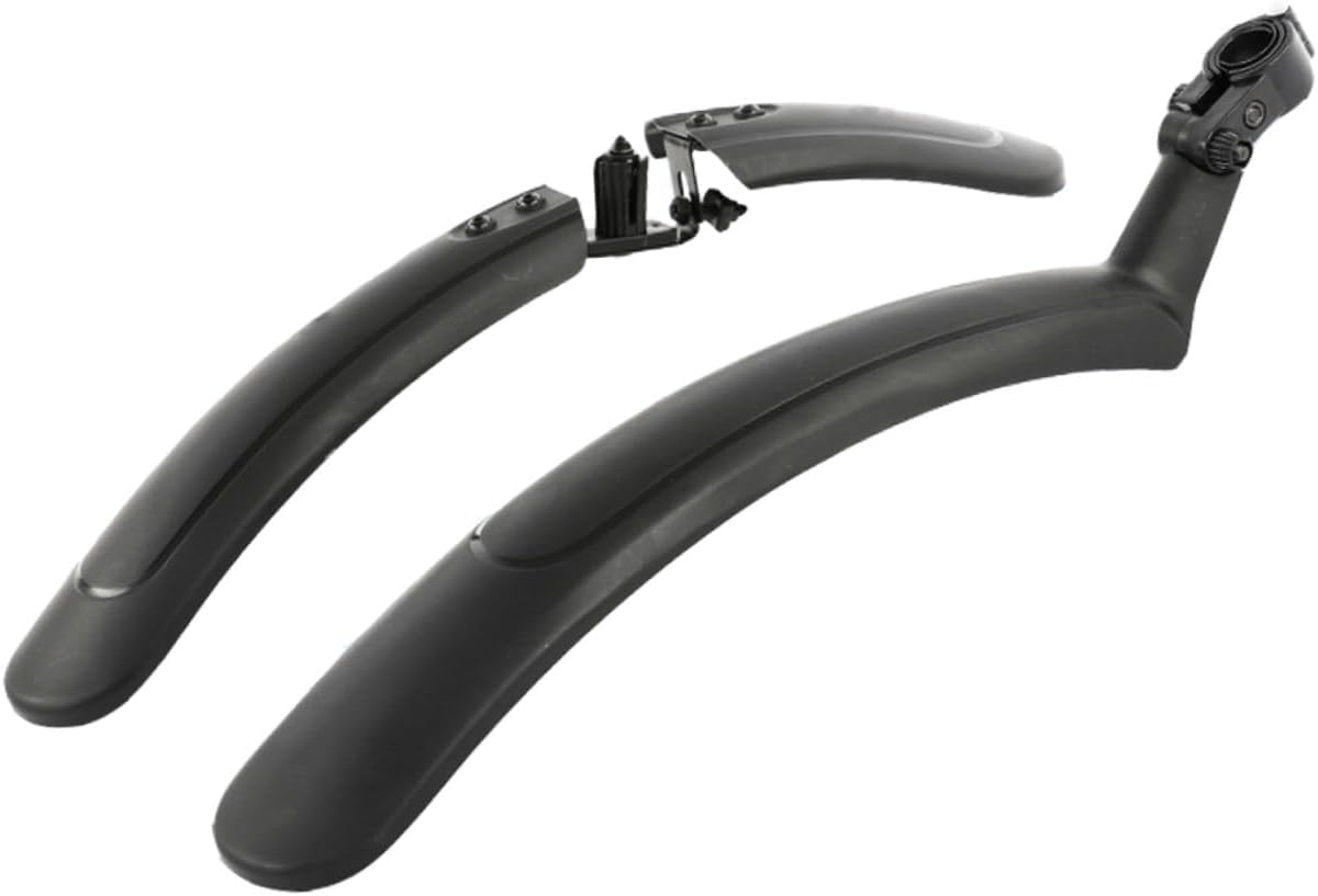 Milisten 1Pair Mountain Bike Mud Guards Front Rear for Bikes Durable Lightweight Protection Mud and Water Splashing Easy Install Multi Angle