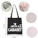 VAMSII Cabaret The Musical Inspired Gifts Theatre Shoulder Bag Theater Nerd Gifts (A Cab Tote)