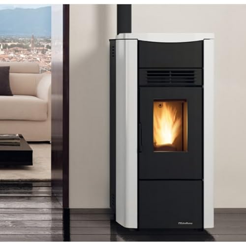Preisvergleich Produktbild Extraflame 1280509 Giusy EVO 2.0 Pelletofen Weiß / A