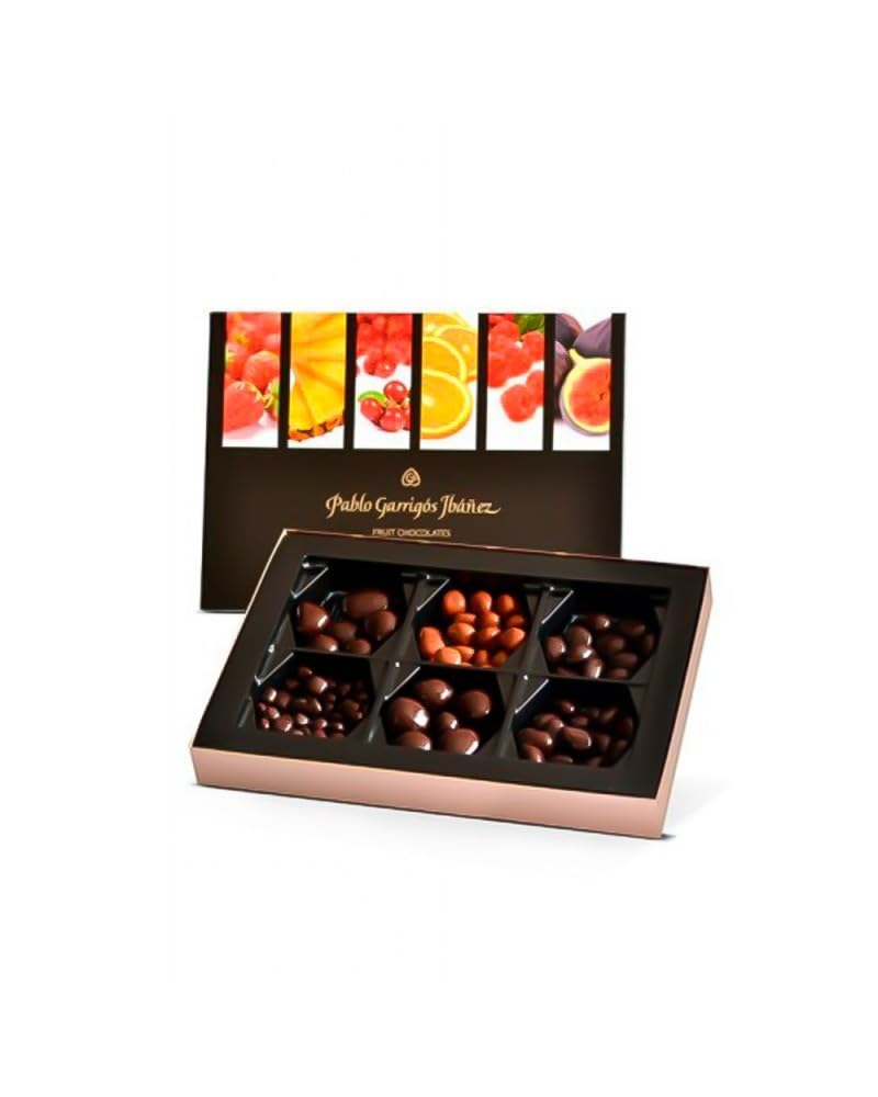 Fruit chocolates 6 variedades 250gr