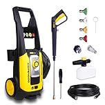 Aceup Energy 4000 PSI Portable Electric Pressure Washer Power Washer for Cars Fences Patios Driveways, Lightweight