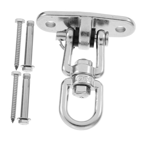 Veemoon Support de Balançoire Pivotant Kit de Suspension pour Balançoire de Patio pour Chaise Suspendue