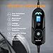 MUSTART 40 Amp Level 2 Portable EV Charger Charging Cable Station, Electric Vehicle Charger Plug-in EV Charging Station with All J1772 EV Cars (240 Volt, 25ft Cable, NEMA 14-50)