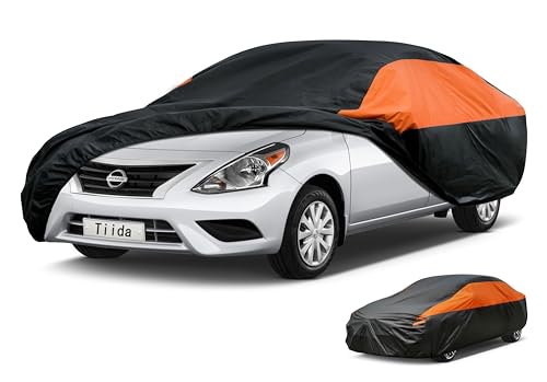 Image of GUNHYI Waterproof Sedan Full Car Cover Custom Fit Nissan Tiida