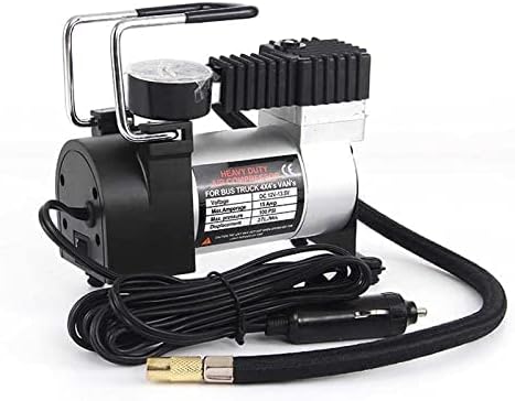Magnova 12V Portable Electric Air Compressor for Car and Bike 650 PSI Tyre Inflator Air Compressor Car Auto Pump for Motorbike,Auto Shut Off Inflator air pump for,bicycle, football,cycle