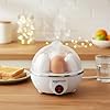 amazon basics Electric Egg Boiler | 3 Boiling Modes | Automatic Operation | Overheat Protection | 75ml | Plastic | White #1