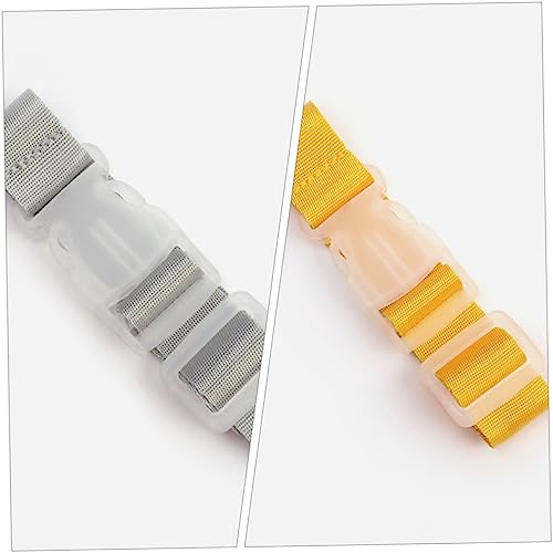 GALPADA 4 Pcs alças de bagagem ajustáveis cintos de alça de mala bagagem de mão Alça de bagagem aces