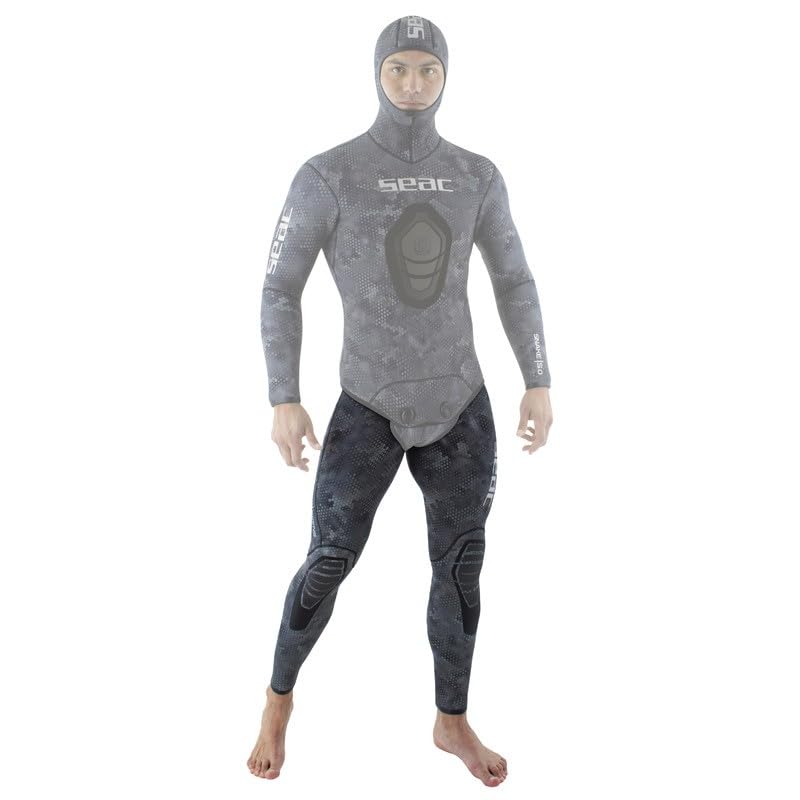Pantalon Snake Camo 5mm L pour homme de chasse sous-marine