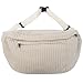 Crossbody Bag Fanny Pack for Women Men, Waist Pack Large Chest Bag with Adjustable Strap for Workout Travel Sports Running, Off-White-1 Sports günstig Kaufen-Crossbody Bag Fanny Pack for Women Men, Waist Pack Large Chest Bag with Adjustable Strap for Workout Travel Sports Running, Off-White-1