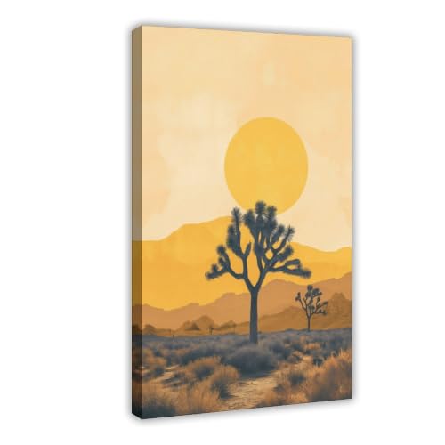 Art mural sur toile pour chambre et salon : créez une ambiance Joshua Tree