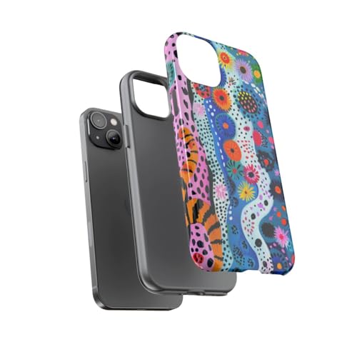Coque rigide multicolore iPhone 14 Plus protection brillante anti-rayure