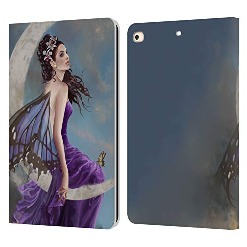 Protection iPad 9.7 Nene Thomas Fée Améthyste étui cuir portefeuille pour tablette 2017 2018