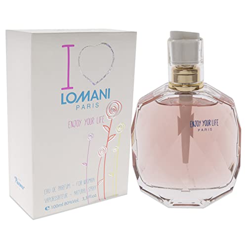 Lomani - Spray Edp Da Donna, Con Scritta "Enjoy Your Life" - 3