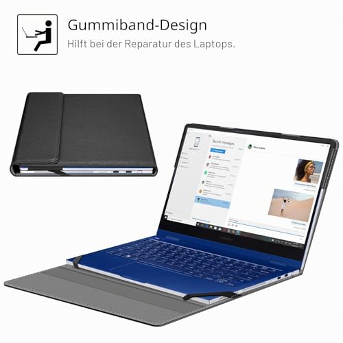 Fintie Hülle für 13,3 Zoll Samsung Galaxy Book 3 360/Galaxy Book 2 Pro – Ansicht 5