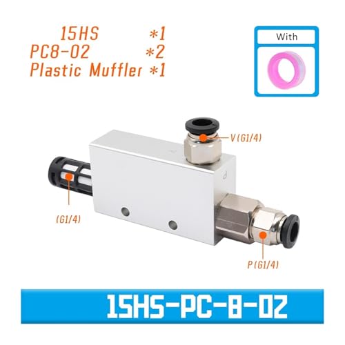 Générateur de vide avec valve de contrôle négative stable 15HS - 2