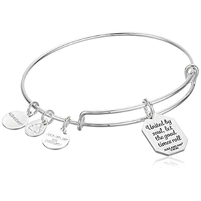 Alex and Ani Friend 'United by Soul, Let the Good Times Roll' Charm Bangle