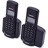 MEDIDAS - Cada teléfono inalámbrico es de 101gr y la base de 51gr. Las medidas del terminal son de 151x52x27mm y de la base de 76x67x78mm