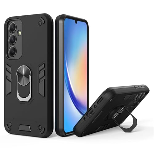 Image of NDCOM for Samsung A35 5G Back Cover | Durable and Stylish Samsung A35 5+G Back Cover Samsung A35 5G Cover | Ring Holder Case