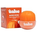 Hello Cake Pocket Stroker, Travel-Sized Sex Toy for Men and Couples, Handheld Male Stroker - Soft, Squishy Exterior with Ribbed Interior, Easy to Clean & Use, Waterproof