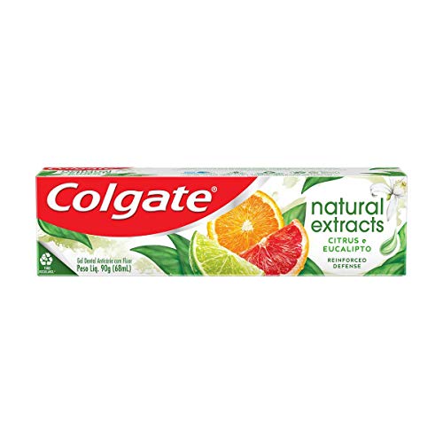 Creme Dental Colgate Natural Extracts Reinforced Defense 90G