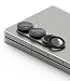 Produktbild Ringke Camera Lens Frame Glass Kompatibel mit Samsung Galaxy Z Fold 6 (2024), Leichtgewicht Kameraobjektivschutz Gehärtetes Glas mit Aluminiumrahmen - Black