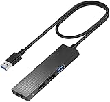 【Soporte Técnico de por vida y Lo que obtendrá 】:Un HUB USB de material premium con cable flexible, chip inteligente. El hub esteticamente sea pequeñito y compacto asi lo puedes llevar a cualquier sitio. Hub muy elegante, discreto y muy rápido y funcional. la tranquilidad de 24 meses de garantía
