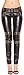 Produktbild Firstclass Trendstore Damenhose mit Nieten und Zippern Gr. XS - XL, Hose Damen Treggings Bikerstil Skinny (IN50480 900308 schwarz M)