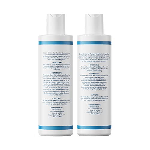Clinical-Effects-Hair-Therapy-Shampoo-and-Conditioner-Set-Hair-Growth-Shampoo-and-Conditioner-for-Thinning-Hair-Biotin-Saw-Palmetto-and-DHT-Blocking-Ingredients-USA-Made-2-Bottles-8-fl-oz