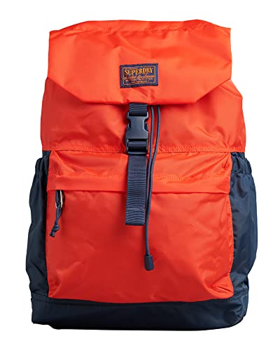 Superdry Womens Toploader Backpack, Classic Design, Padded Shoulder Straps Denver Orange Size One Size #TOP16