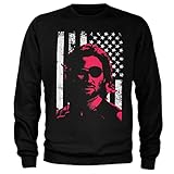 Photo Gallery escape from new york licenza ufficiale plissken stars and stripes felpa (nero), medium Photo Gallery escape from new york licenza ufficiale plissken stars and stripes felpa (nero), medium