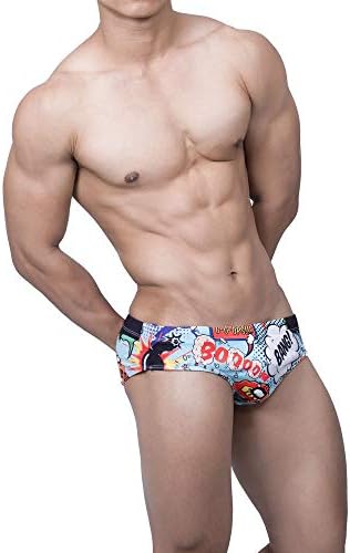 Amazon.com: Hombres Natación Briefs Sexy traje de baño con extraíble Push  Up Copa Surf Bañar Playa Boardshorts, Azul / Patchwork, S : Ropa, Zapatos y  Joyería