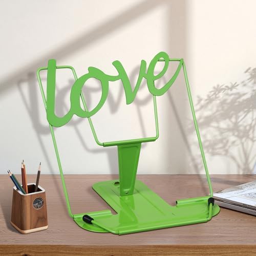 Adjustable Metal Book Stand Book Holder, Book Stand for Reading,Documents Holder