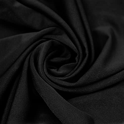 Leomoste LEYF-210931260S-02M Women'S Sexy One Shoulder Sleeveless Bodycon Dress Cutout Ruched Cocktail Wedding Mini Club Dress Black thumb #4