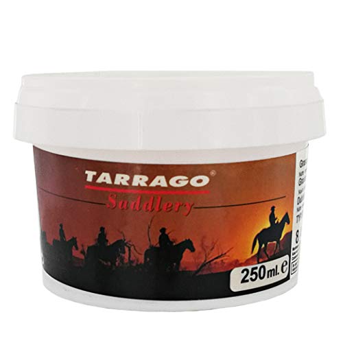 Tarrago | Grasso per cuoio per selleria 250 ml | Previene la formazione di crepe negli accessori in pelle (incolore 00)