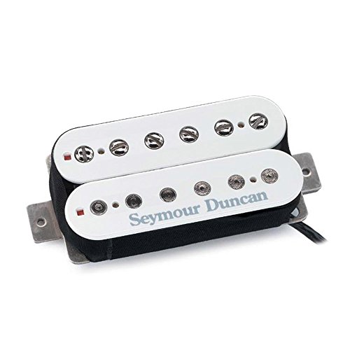 Pastilla de guitarra Seymour Duncan SH-4 JB Humbucker. Blanco.