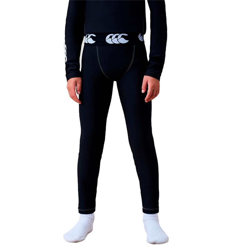 Canterbury Maillot de Corps Unisexe Junior, Noir, 12
