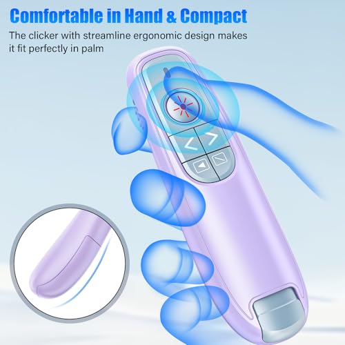 50% Off Wireless Presentation Clicker with Laser Pointer & USB-C