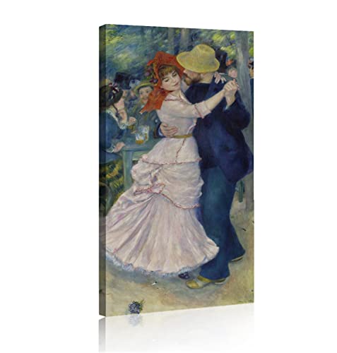 Art mural Danse à Bougival de Renoir pour créer une ambiance bistrot parisien au salon