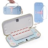 BJBT Switch 2対応 スリムケース スイッチ2 カバー【Switch2対応ケース/4色 選択可】2025年 スイッチ2モデル用 収納バッグ 可愛い 防塵防水 耐衝撃 持ち運び便利 全面保護型 ゲームカード12枚収納が可能 アクセサリーポーチブルー (ブルー)