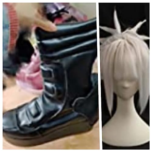 Amazon.co.jp: SHADOW LADY(シャドウレディ）・アイミコスプレwig+靴 