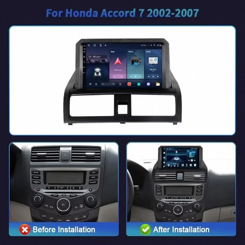 Android Auto Honda Accord 7 pantalla tactil para solucionar cables 2