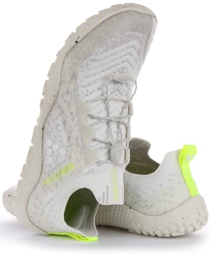 Vivobarefoot Primus Trail Knit FG Mens | Barefoot Trainers | Ultra-Lightweight Shoe | Build Strength, Balance & Mobility | Wide Fit Grounding Shoes | Flexible4