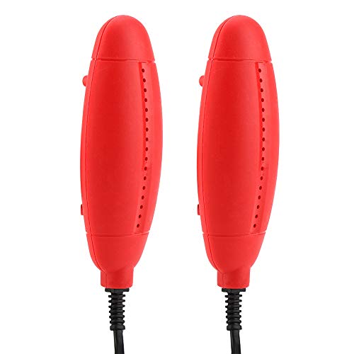 FTVOGUE Schuh Trockner, Tragbarer Frauen-Dame Electric Shoe Dryer Stiefel Wärmer Werkzeug Deodorant Gerät Fuß Schutz 220V EU Stecker