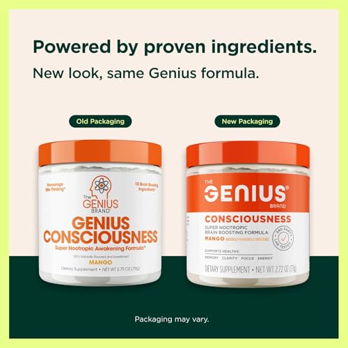 image for The Genius Brand Genius Consciousness, Super Nootropic Brain Supplemen