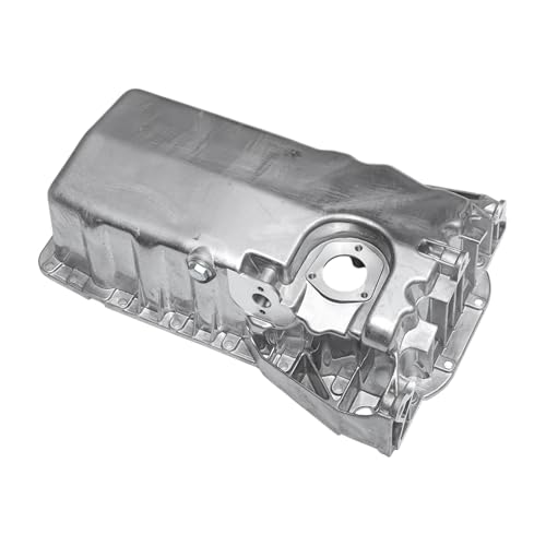 HOPESPANNER No.038103603M Cárter De Aceite Cárter De Transmisión Cárter Para Volkswagen Jetta 2000-2003 Aluminio Color Plateado