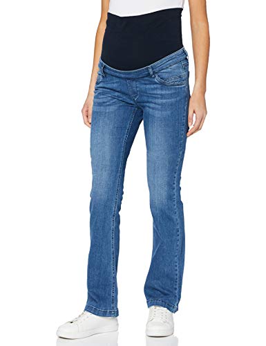 bellybutton Jeans bootcut mit Überbauchbund - 0007553 Vaqueros premamá Mujer, Blau (blue 0013), 32 EU