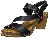 Revestimiento: Cuero Art 1111 Mojave I Laugh, Sandalias con Punta Abierta para Mujer, Negro (Black), 37 EU