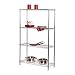 Honey-Can-Do Shelving unit-200 lbs, 4-Tier, Chrome