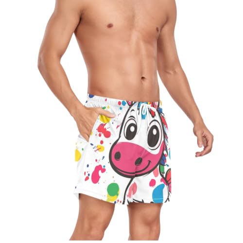 Traje de baño para hombre deportivo evita rozaduras shorts con secado rápido 5